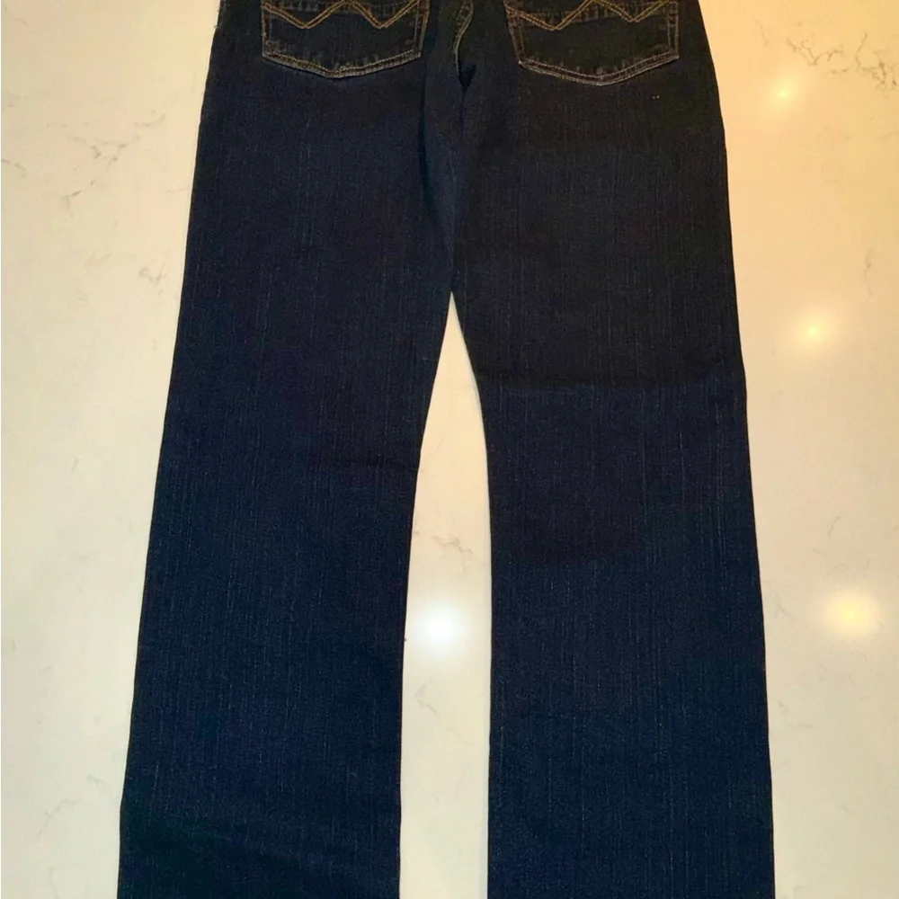 NEW Men’s Wrangler Five Star Dark Denim Jeans 29x30 Rodeo